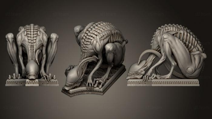 3D model Alien biomorph (STL)